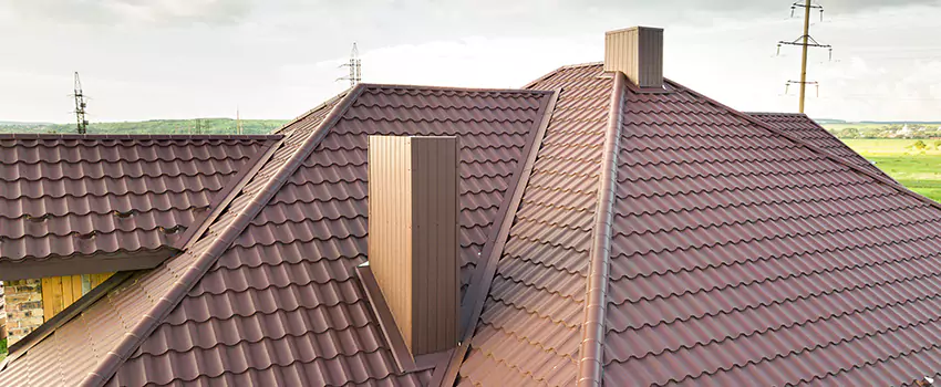 Residential Chimney Flashing Restoration in Bowie, MD
