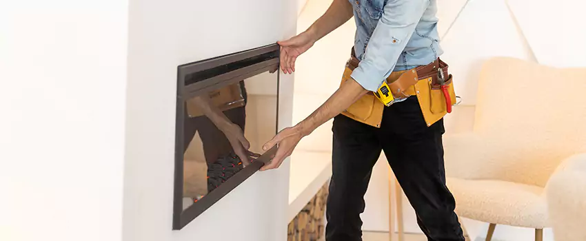 Metal Fireplace Installation in Bowie, Maryland
