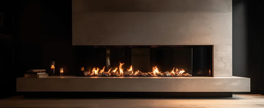 Gas Fireplace Ember Bed Design Services in Bowie, Maryland