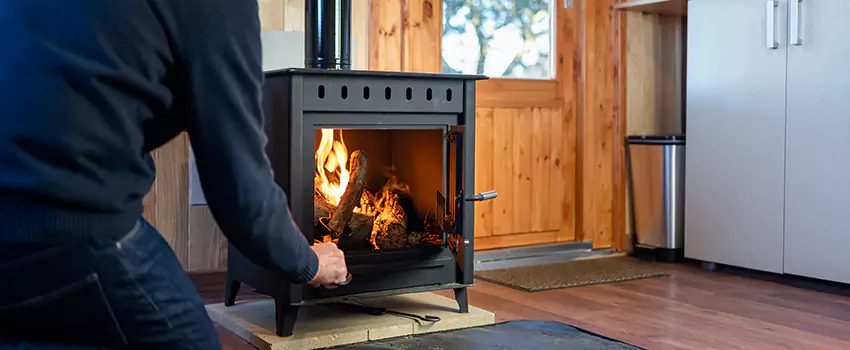 Open Hearth Wood Fireplace Installation in Bowie, MD